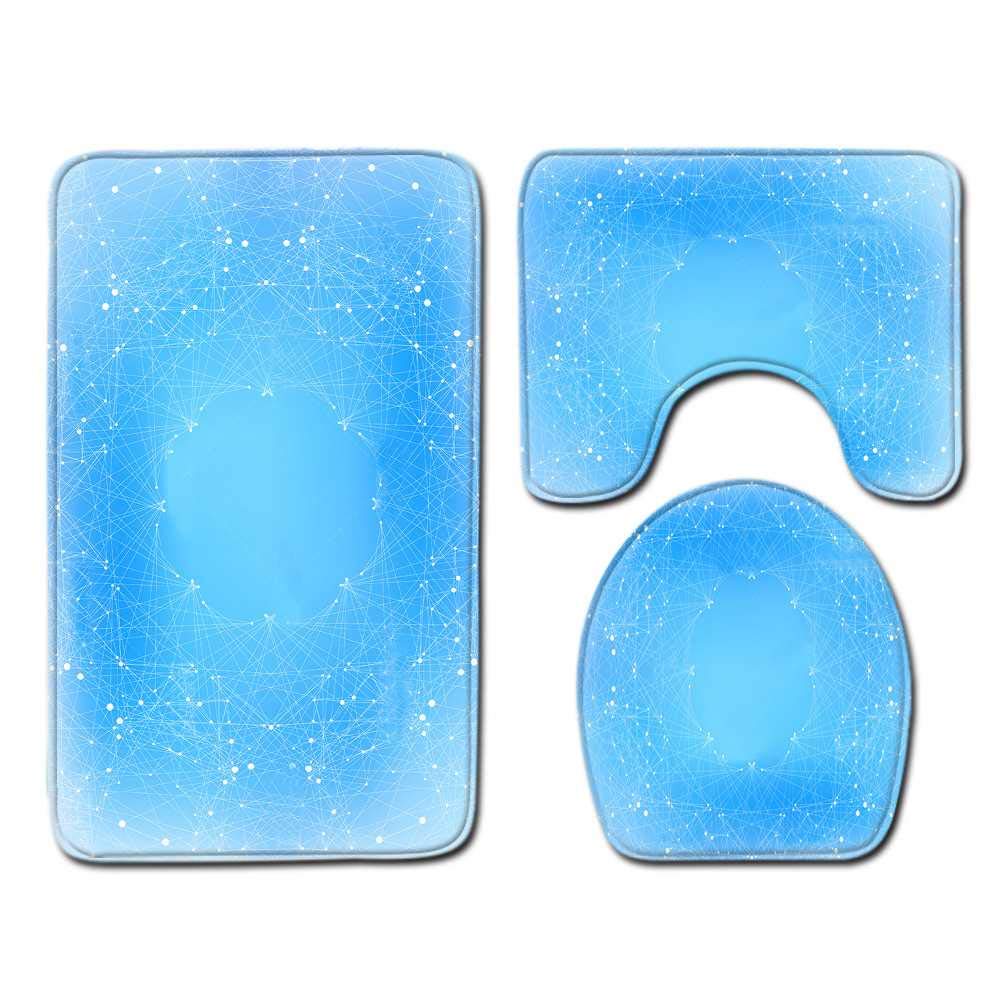 Tapis de bain anti-dérapant 45x75 cm en microfibre absorbante pour sortie de douche
