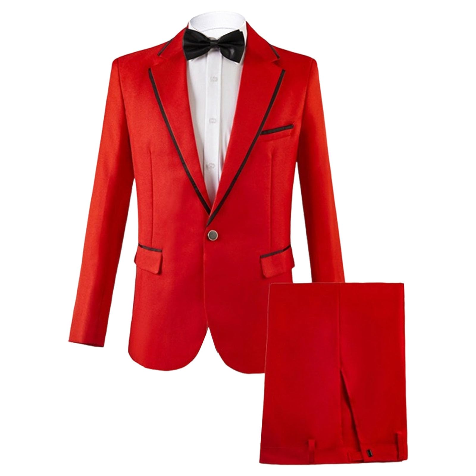 Smoking homme 3 pièces ajusté : la solution pour un style impeccable au mariage - 8