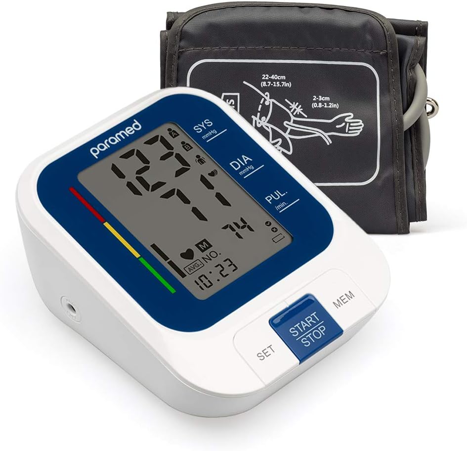 Paramed Blood Pressure Monitor Automatic Upper Arm Bp