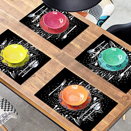 Set de table œil de dragon anti-glisse protégeant de la chaleur - 8