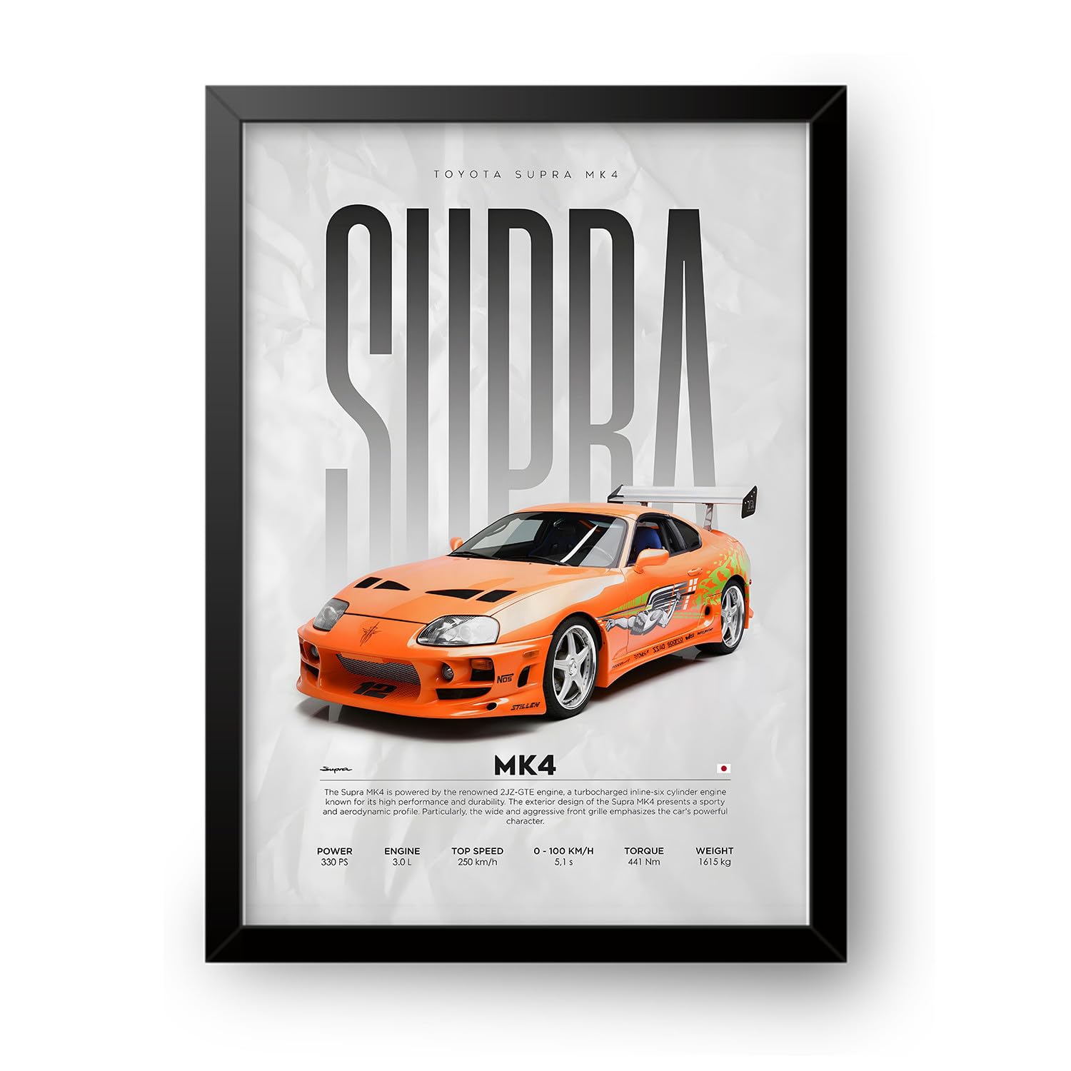 Porsche Wall Poster Frames - Aesthetic Artwork -1 Porsche Wall Poster Frames - Aesthetic Artwork -1