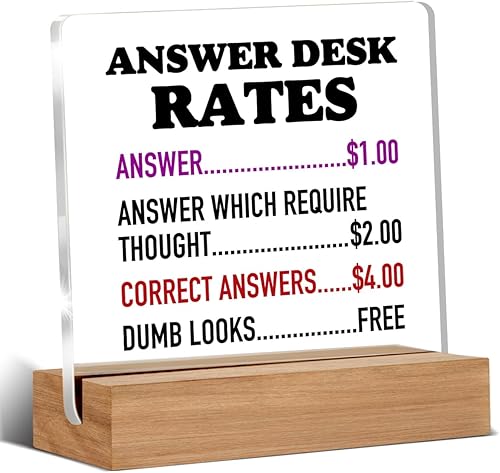 Miniatura 9 de Divertida placa acrílica retro de regalo para amigos, compañeros de trabajo, regalos occidentales para mujeres, hombres, mejores amigos, decoración