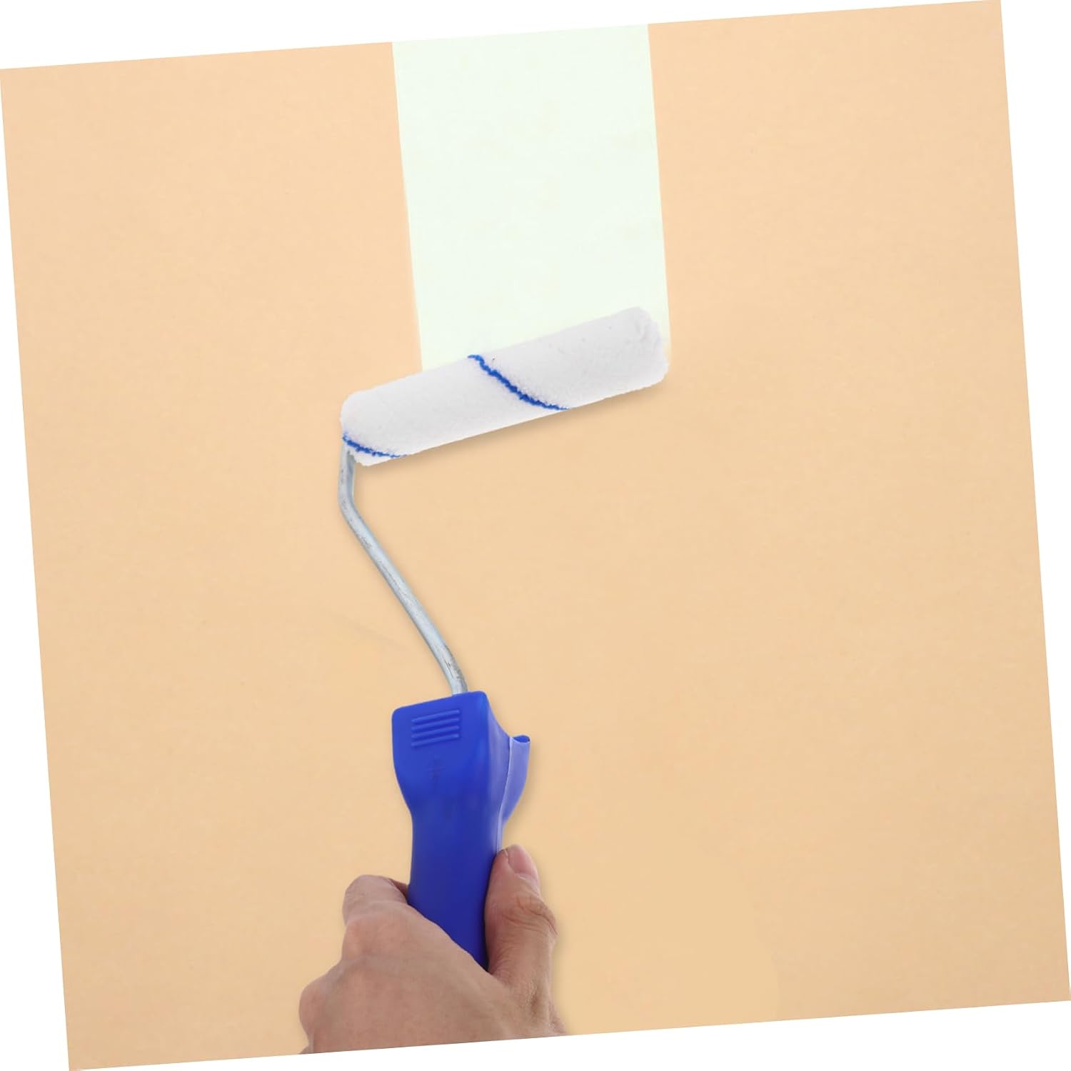 Outanaya 1set Replacement Paint Roller Covers Portable Paint Roller Kit Sturdy Frame for Wall Painting House Painting and