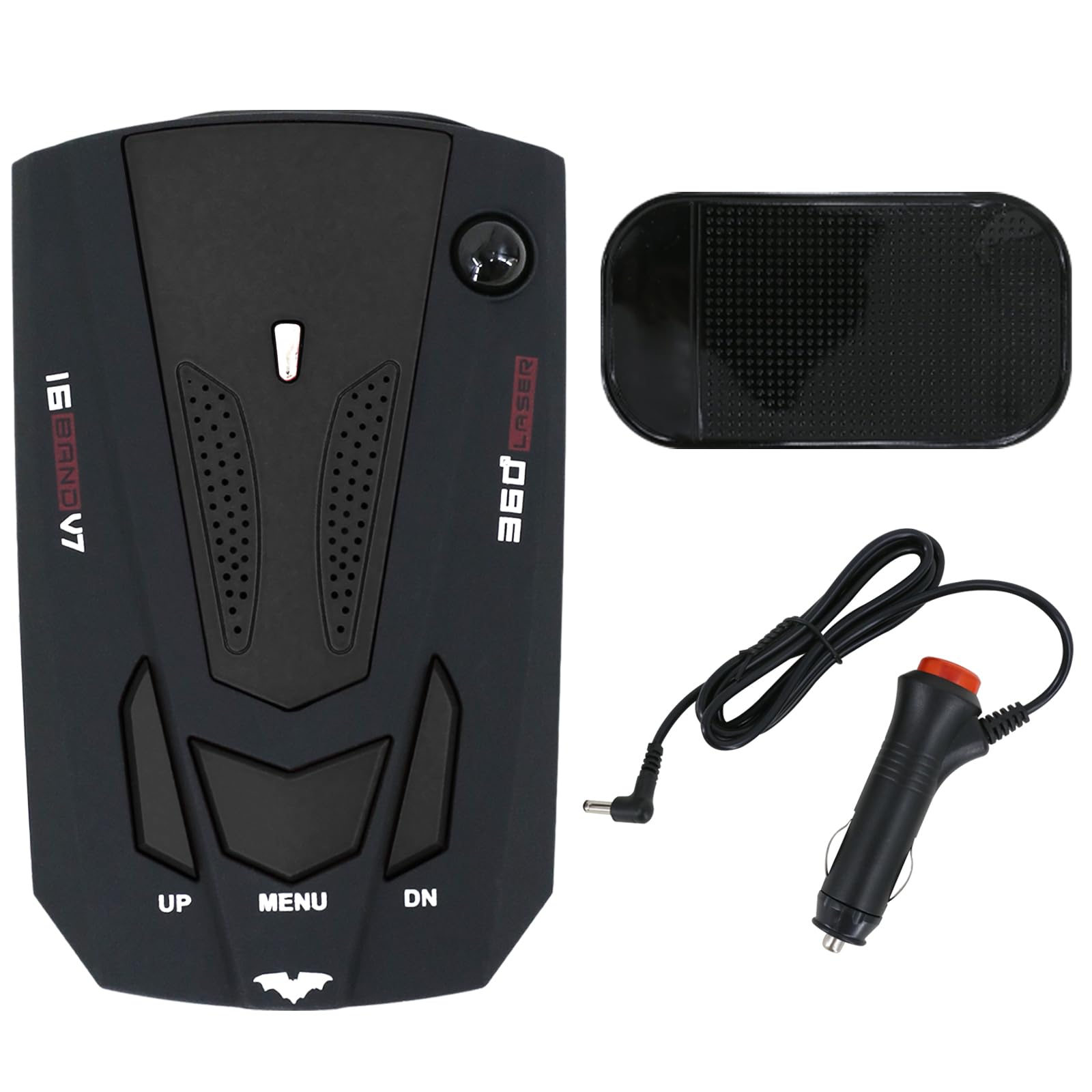 Driver Assistant, City/Highway Mode, Long-Distance Tracking, LED DisplayOC16 Black-image-44