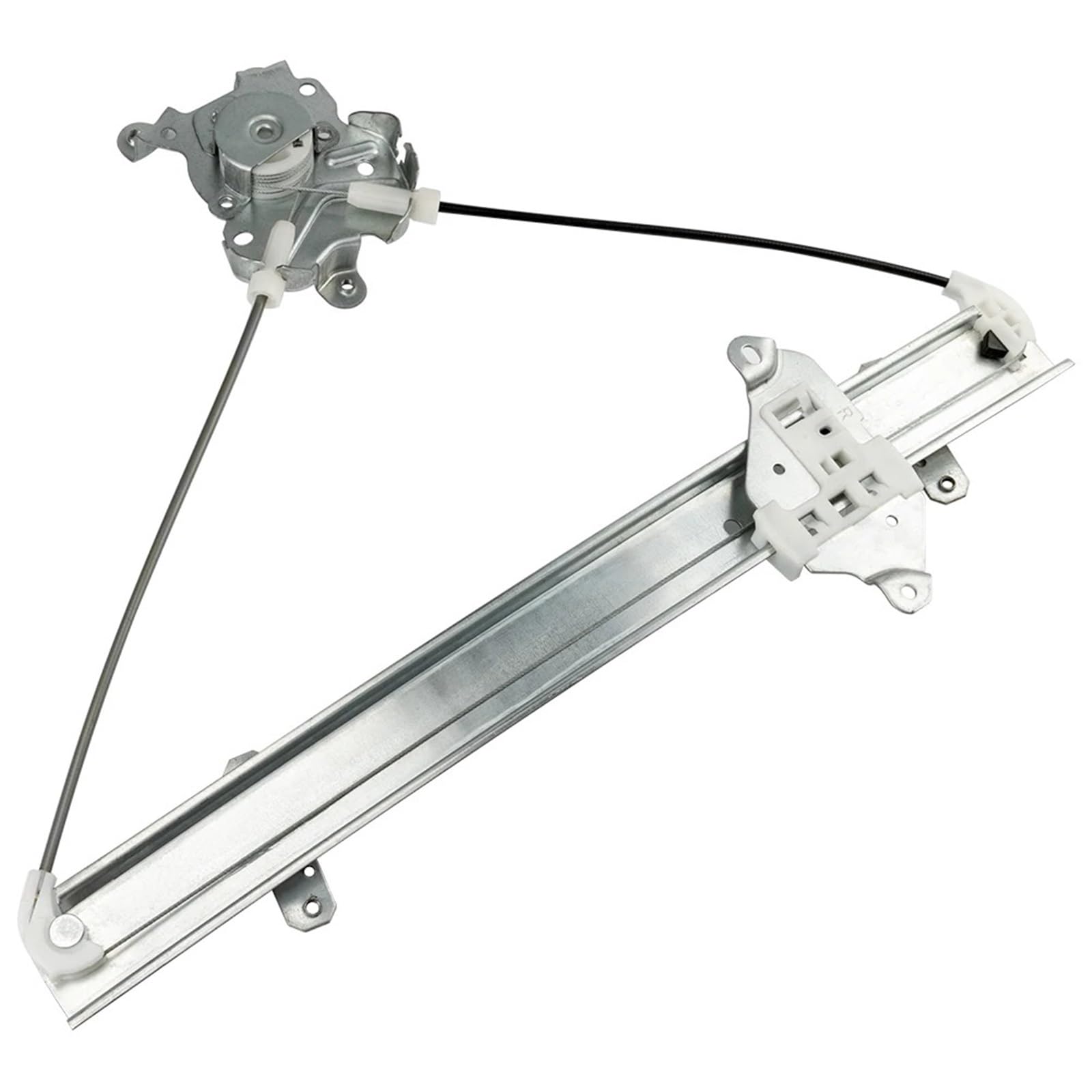 Kuadyegc Left-No Motor Mr573877 Mr573878 Window Regulator Front Right/Rear Fit For Outlander 2003 2004 2005 2006 Front Window Regulator Power Window Regulator(Left-No Motor)