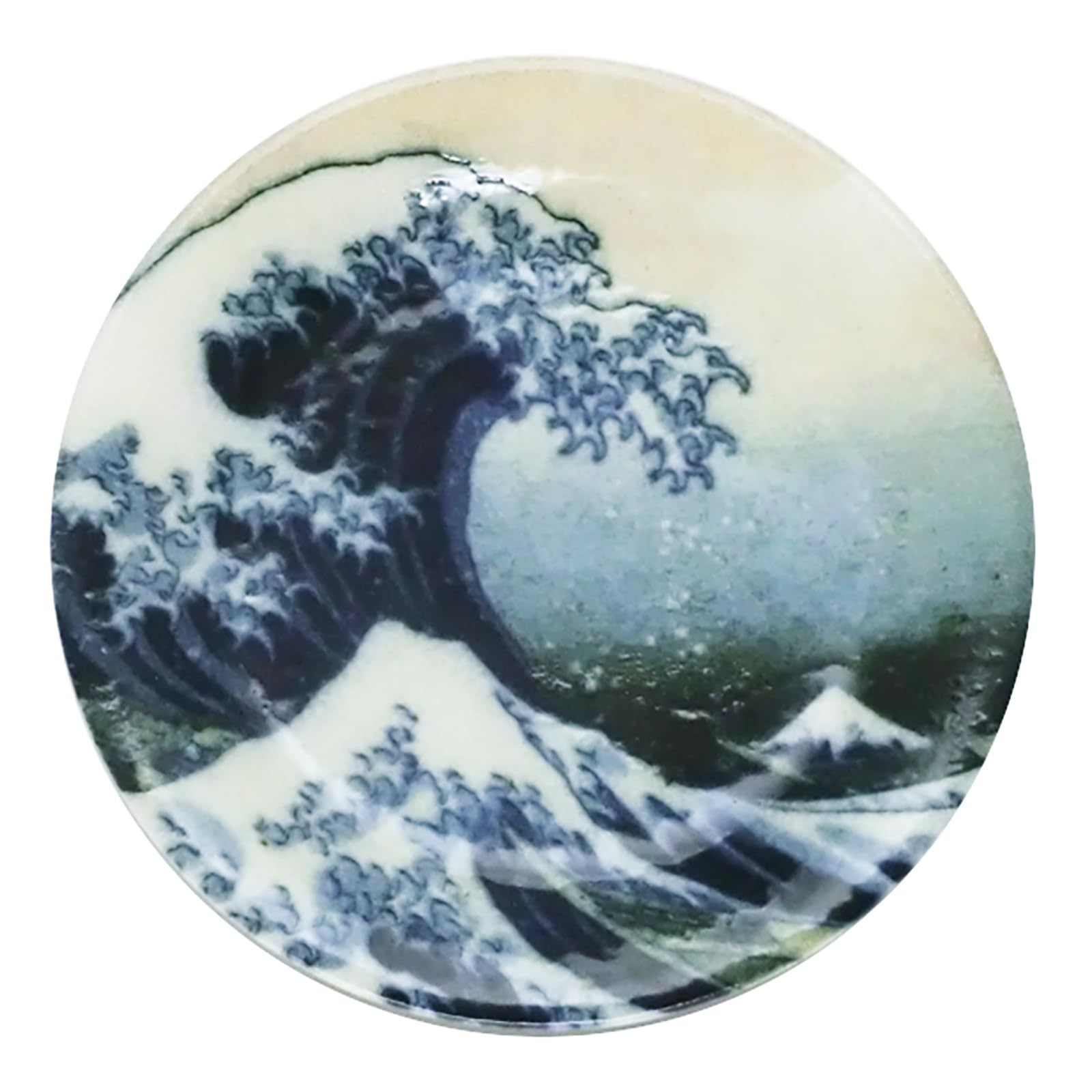 冨嶽三十六景　神奈川沖浪裏　額皿　飾り皿　葛飾北斎　浮世絵　波佐見焼　絵皿 Amazon｜山勝美濃陶苑 「 Hokusai 葛飾北斎 Ukiyo-e 富岳三十六