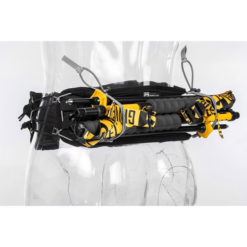 Grivel Running Belt Evo M/L Ceinture réglable Trail, Unisexe pour Adultes, Transparent