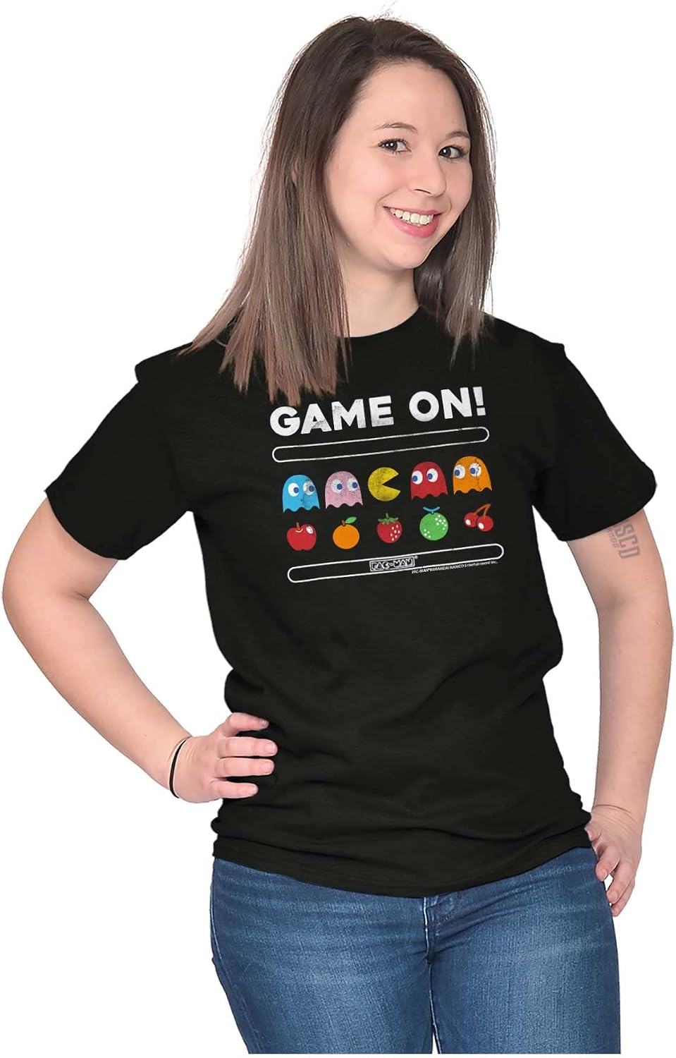 Game On Vintage 80s Pacman Gamer Graphic T Shirt Men or Women