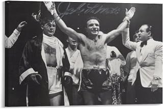 Jake LaMotta Boxing Poster (7) Art Poster Canvas Painting Decor Wall Print Photo Home Modern Decorative Posters Framed/Unframed 12x08inch(30x20cm)