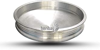 Heribay Aluminium Legs Uruli (3.5 Liters, Silver)
