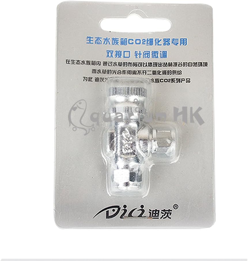 DICI Needle Valve for DIY CO2 Regulator Diffuser System Aquarium Planted Tank