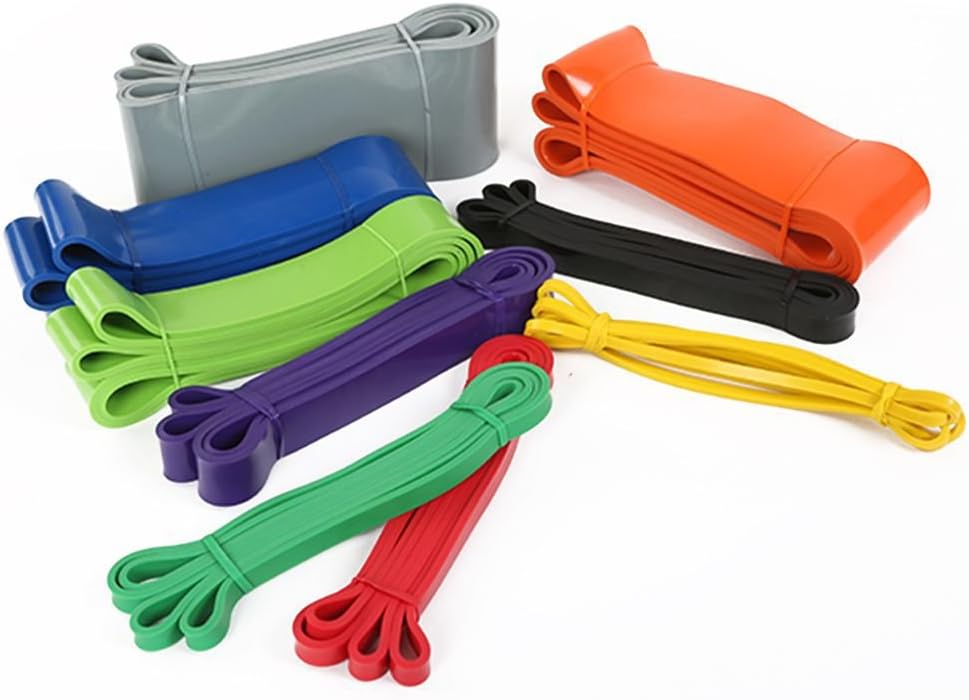 Gymforward 5-300lbs High Strength Exercise Resistance Loop Bands Workout Gym Training Yoga Bands