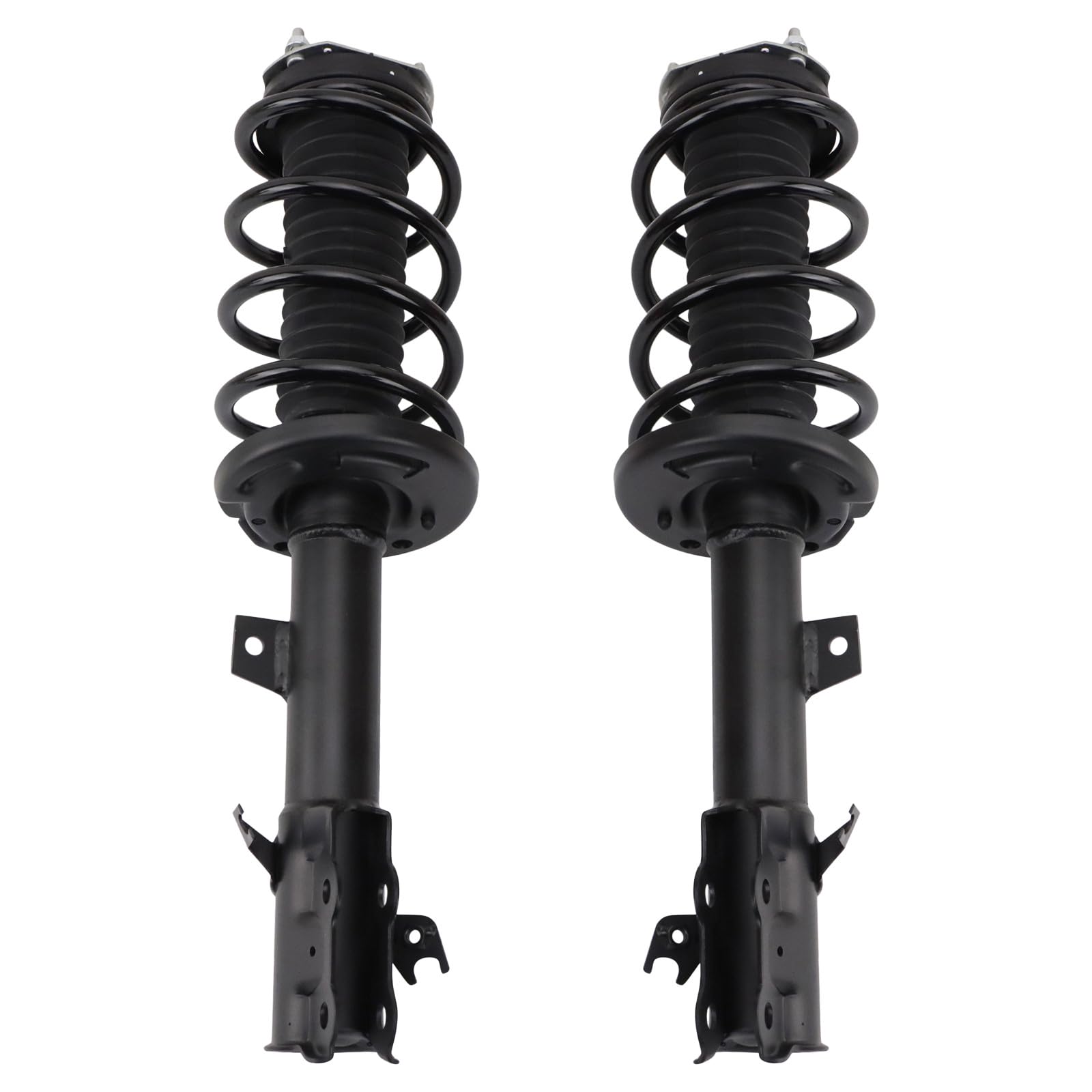 TRQ Front Driver and Passenger Side Strut and Spring Assembly Set Pre-Assembled Compatible with 18-22 Ford EcoSport 2.0L Front Wheel Drive