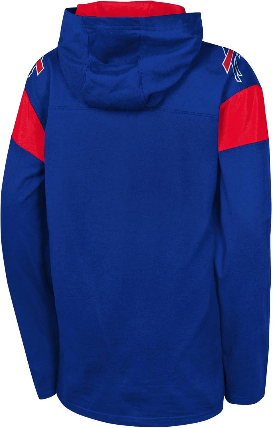 Outerstuff NFL Kids Youth 8-20 Official Licensed Team Color Primary Logo The Champ Lightweight Long Sleeve Football Hoodie