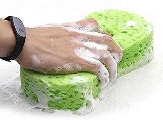 Car Wash Sponges,Large Cleaning Sponges Pad,5Pcs Size 23x11x4.5CM,Mix Colors Cleaning Washing Sponges for Kitchen with Vacuum Compressed Packing