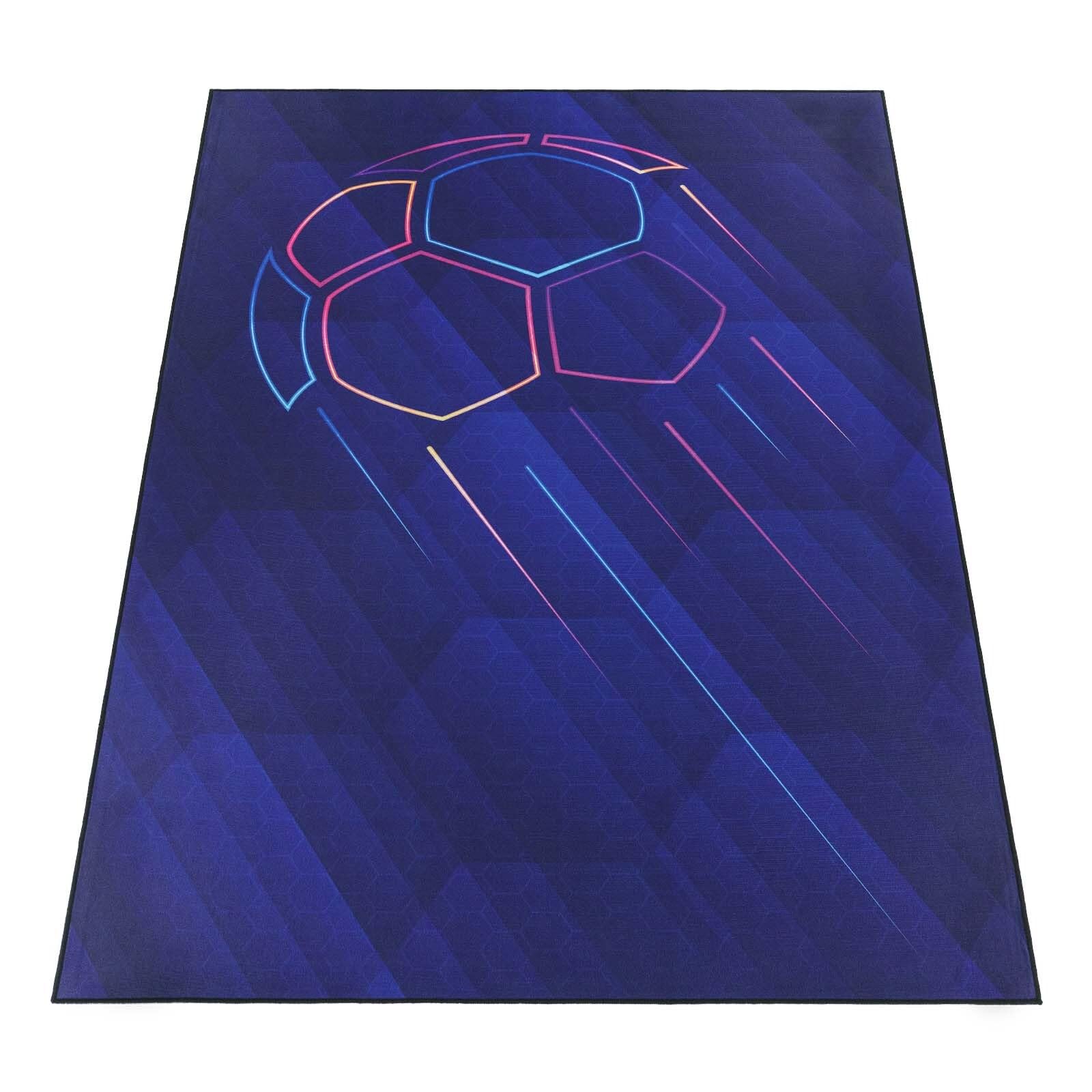 Taracarpet Kinderzimmer Teppich für Kinder, Jungen, Mädchen und Jugendzimmer Fresh Kids Fußball Game 200x280 cm