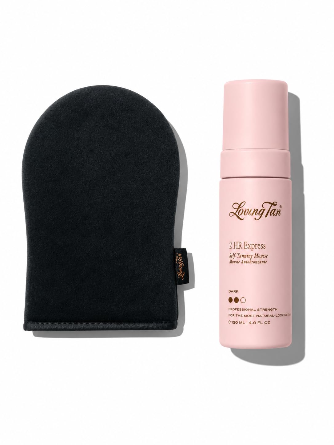 Amazon.com: Loving Tan 2 HR Express Mousse, Dark + Mitt- Streak