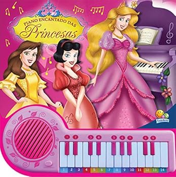 Misc. Supplies Piano Encantado Das Princesas Book