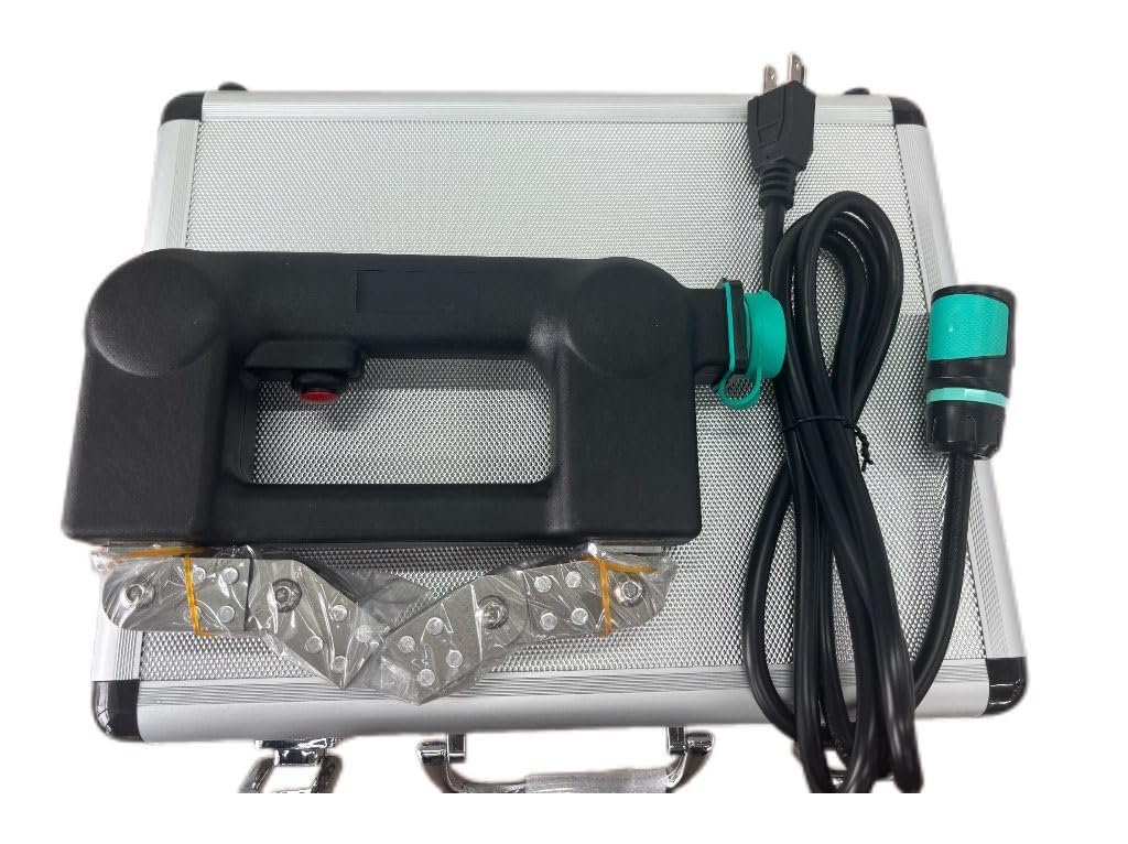 Magnetic Particle Testing Device Portable Magnetic Flaw Detector with Magnetic Pole Pitch 0-230mm Duty Cycle 50% Working Current:AC 2.2A Integrated Molding Comfortable Handle