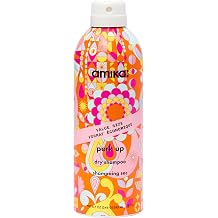 amika perk up talc-free dry shampoo spray - oil-absorbing dry volume shampoo with rice starch + sea buckthorn - instantly refreshes roots, reduces odor + boosts volume - invisible finish 383 ml
