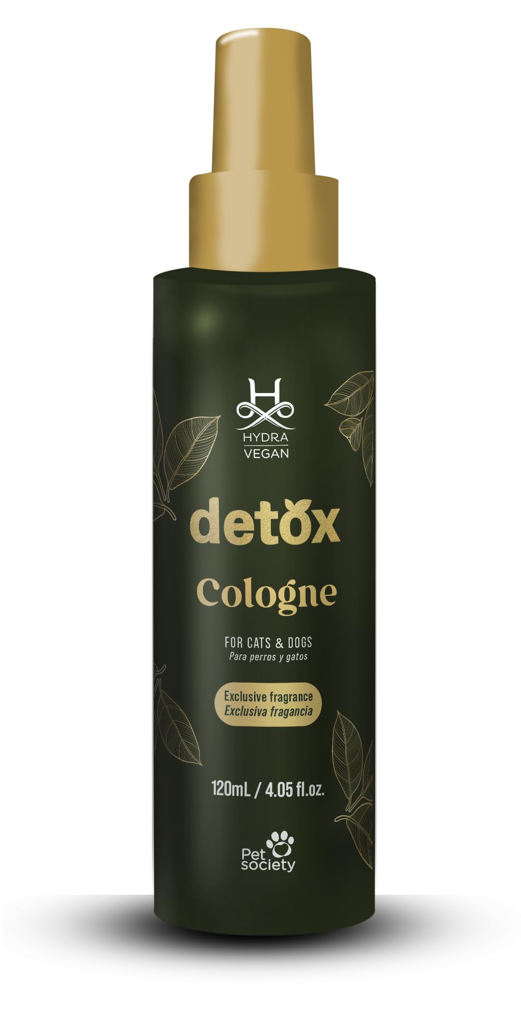 Hydra Vegan Detox Cologne with Fragrant Oils, Grooming and Finishing Spray for Dogs and Cats, 4.05 Fluid Ounces