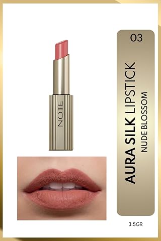 Aura Silk Lipstick 03 Nude Blossom Kremsi Yarı Parlak Ruj - Nude