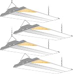 High Bay LED Shop Lights, 150W 22500LM, Switchable 150W/120W/100W & 4000K/5000K, 0-10V Dimmable 120-277V, LED Linear High Bay Light for Garage/Warehouse/Workshop/Barn, ETL Listed, 7-Year Warranty