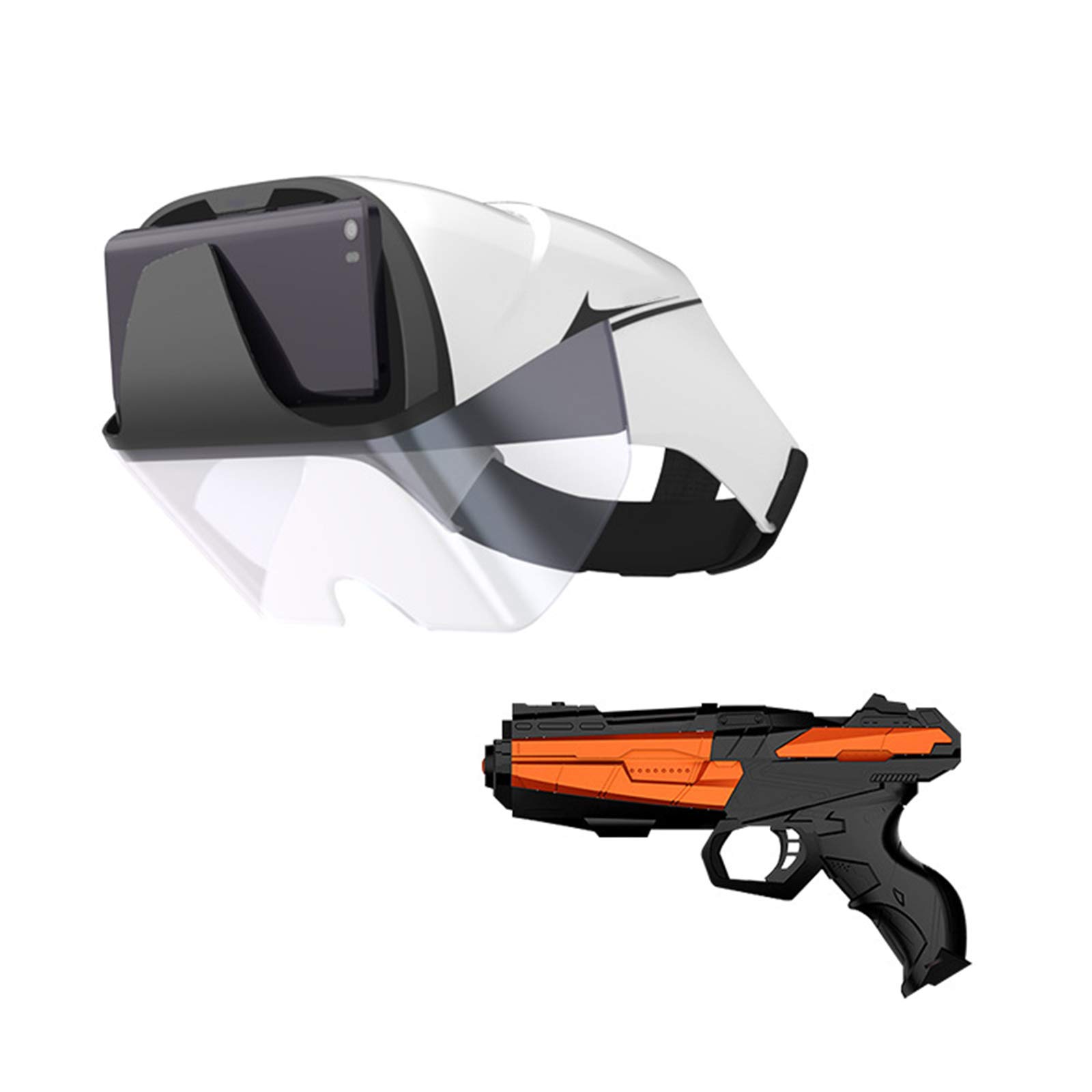 Zestaw słuchawkowy VR 3D VR okulary VR gogle do iPhone/telefonów z systemem Android na ekranie 4,2-5,7 cala, zestaw słuchawkowy do gier i filmów