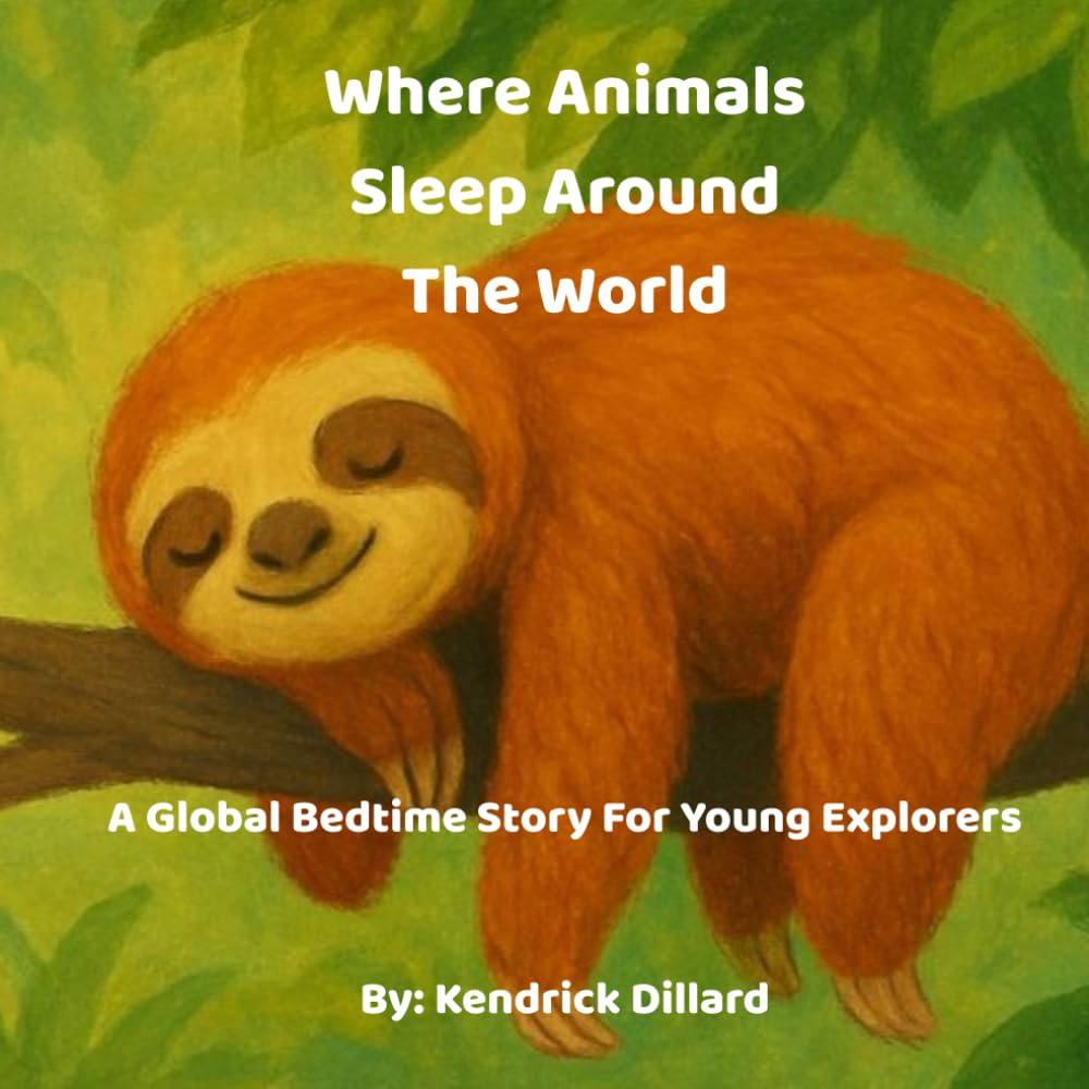 Where Animals Sleep Around The World: A Global Bedtime Story For Young Explorers