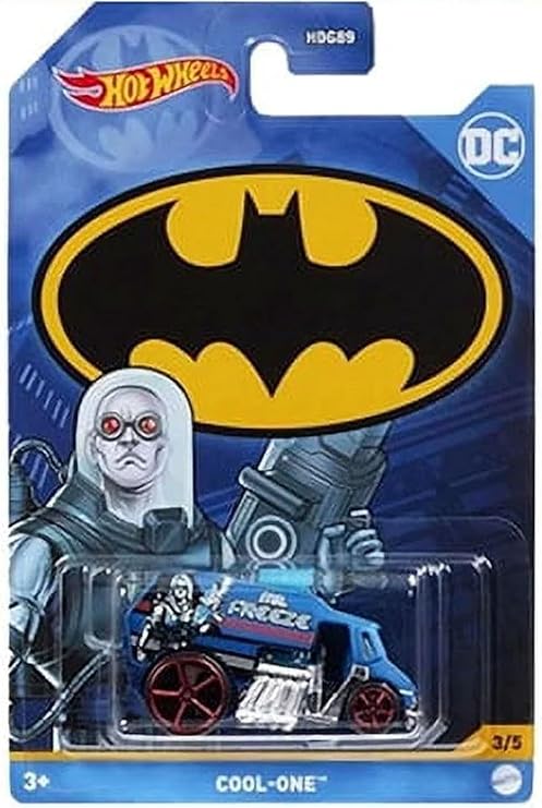 Hot Wheels Batman 2022 Batmobile Complete Set with 5 Diecast Vehicles Mix 3 from HDG89-956C Release