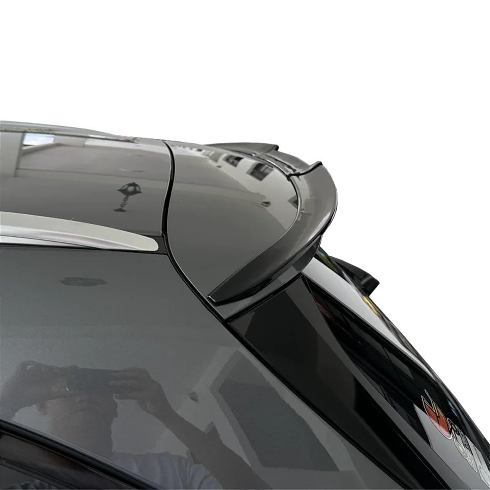 Spoiler Frontali per Auto Spoiler Posteriore Universale per Auto, berlina, Hatchback, Fai da Te, Lunghezza Adatta per Passat B8, Adatto per Audi A3, A6, C7(Style 1 Matt Black)