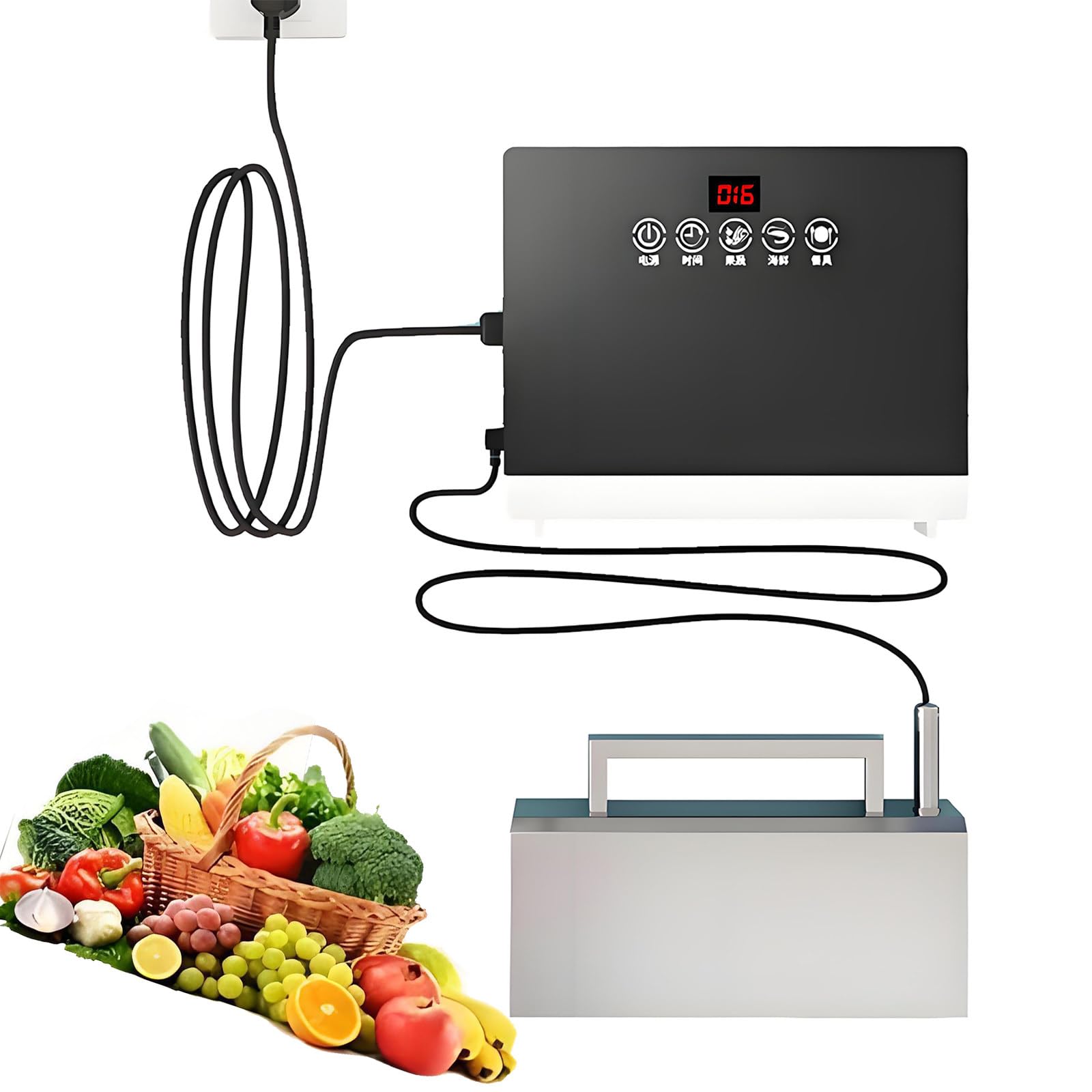 Lavavajillas Portátil 380w,Lavavajillas Duradero,Limpieza Básica Y Eficiente,Elimina Grasa Y Manchas Comunes,Fácil Almacenar Y Transportar,Asistente Cocina Económico para Jóvenes