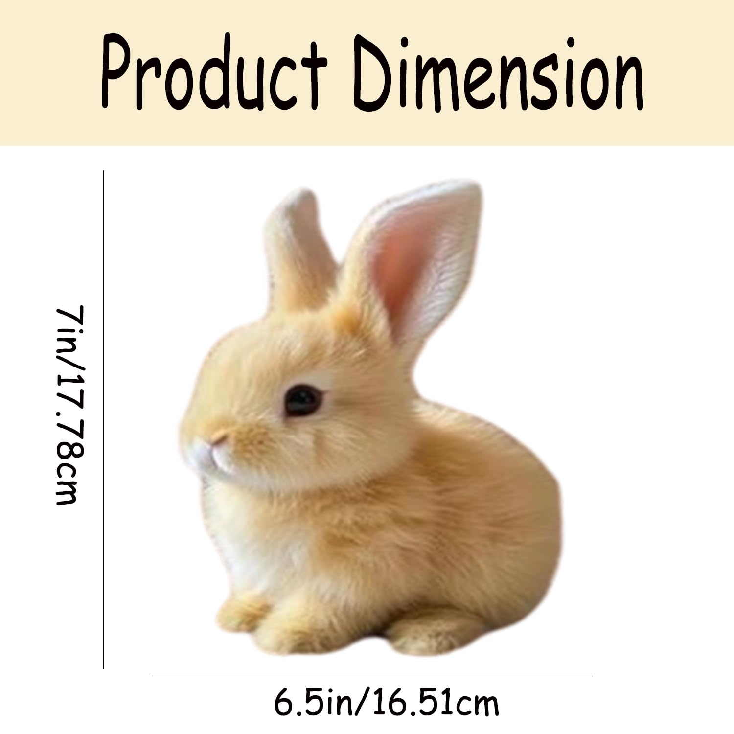 Realistic Bunny Toy, Interactive Plush Rabbit Toy, with Lifelike Movements, Hops,Twitches & Wiggles Ears, Easter Gift for Kids (Blown) — view 2