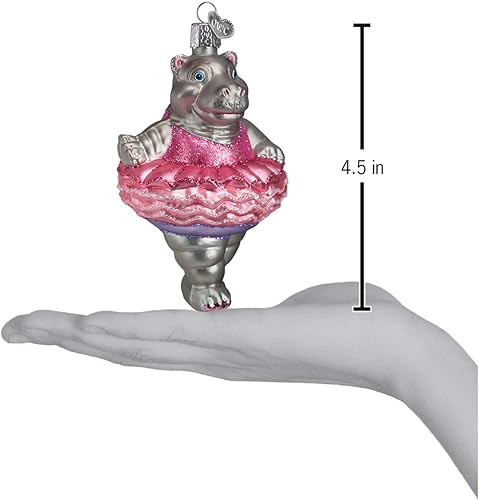 Miniatura 3 de Old World Christmas Adornos Zapatos de baile Adornos soplados de vidrio para árbol de Navidad