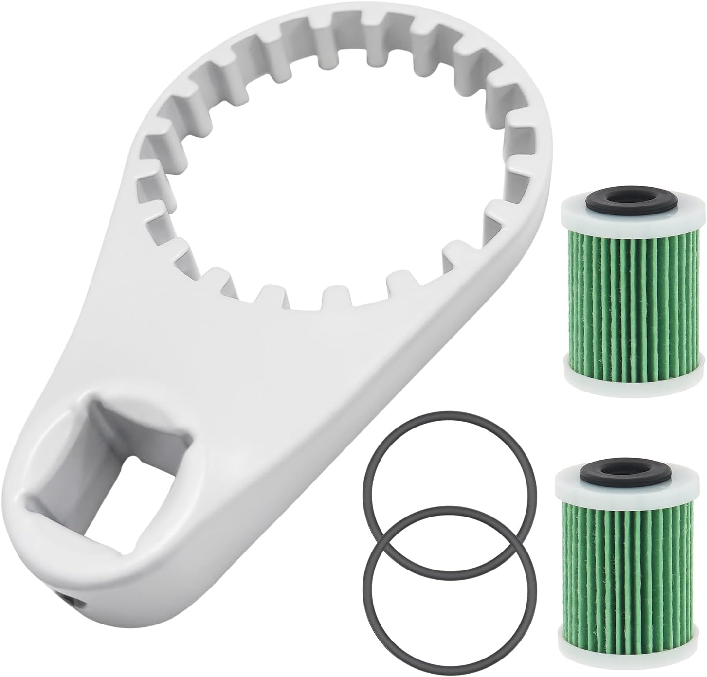 Windance Replace 6P3-WS24A-01-00 6P3-24563-00-00 6P3-24563-01-00 Fuel Filter Element Fit for Yamaha VZ150 VZ175 VZ200 F150 LF150 VF200 F200 VF225 F225 VF250 F250 to Current with O-ring, Wrench
