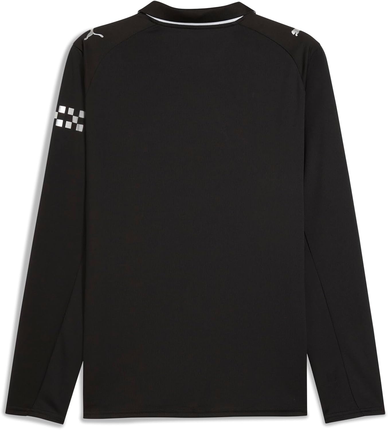 Men’s Manchester City FC 2025/26 Replica Away Soccer Jersey, Long Sleeve - Black - Image 4