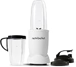 NutriBullet PRO 900 Série Extracteur de Nutriments, Mixeur & Mélangeur (Ensemble de 9 Pièces), Tout Blanc Mat