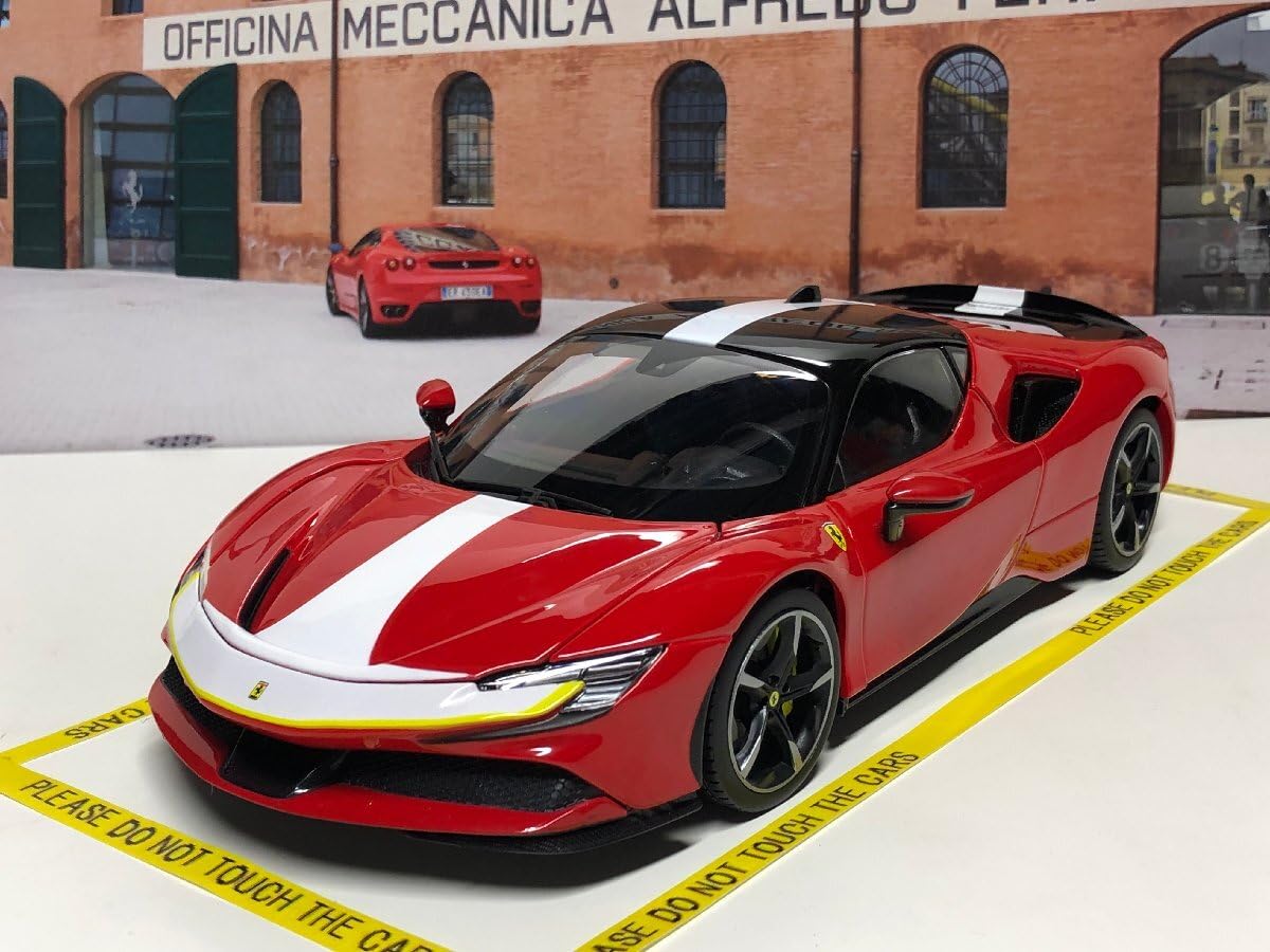Amazon | Burago signature 1/18 Ferrari SF90 Stradale Assetto