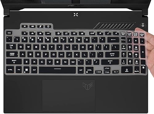 Miniatura 8 de Funda de teclado para ASUS TUF Dash 15 156 pulgadas FX517ZM FX517ZM-AS73 TUF Gaming F15 FX507ZM-ES74 TUF Gaming F17 FX707 FX707ZM 173 pulgadas ASUS