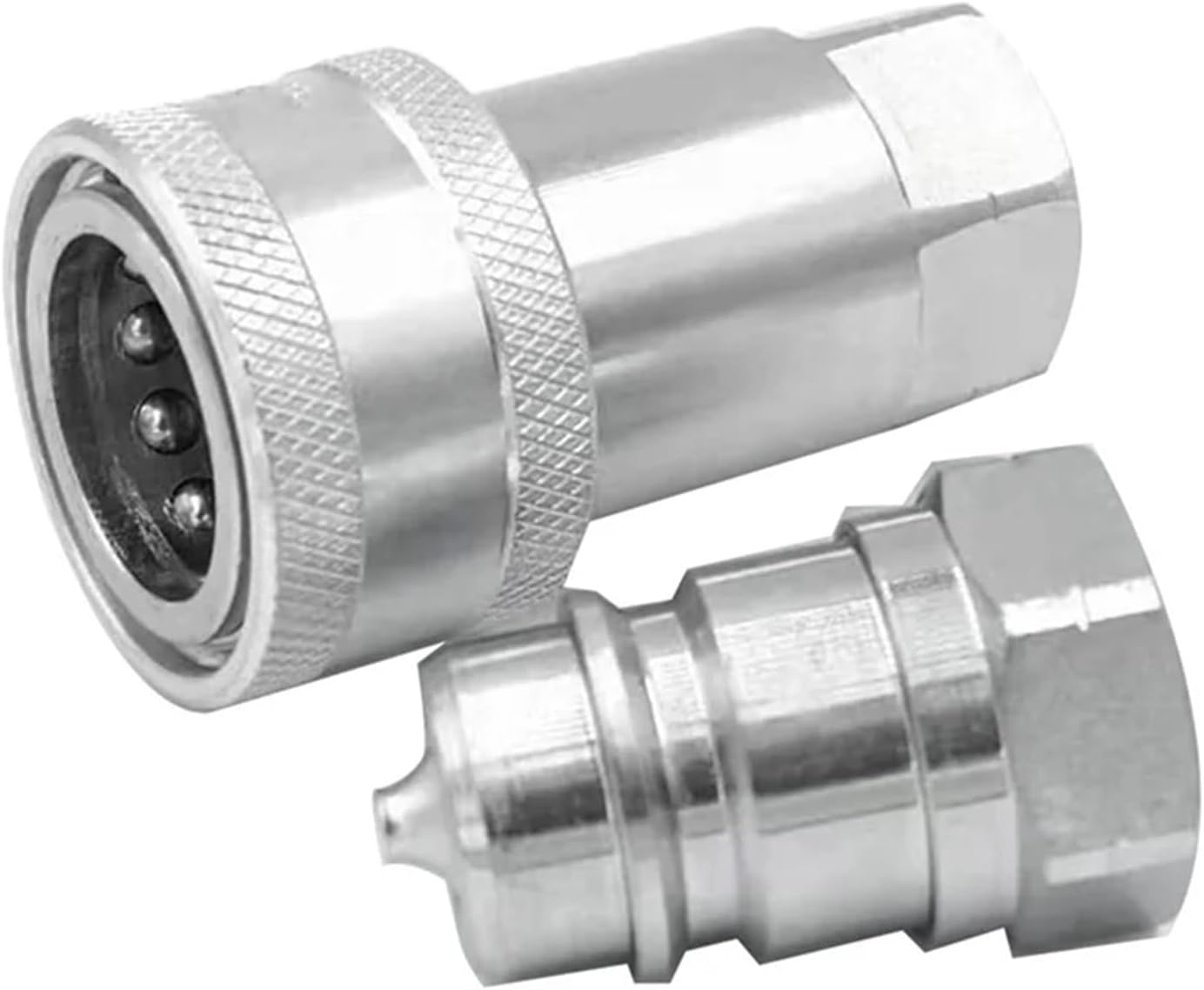 AC88-2X Quick Release Fitting ISO7241-A NPT Hydraulic Coupling Connector 1/2Inch Quick Change Interface