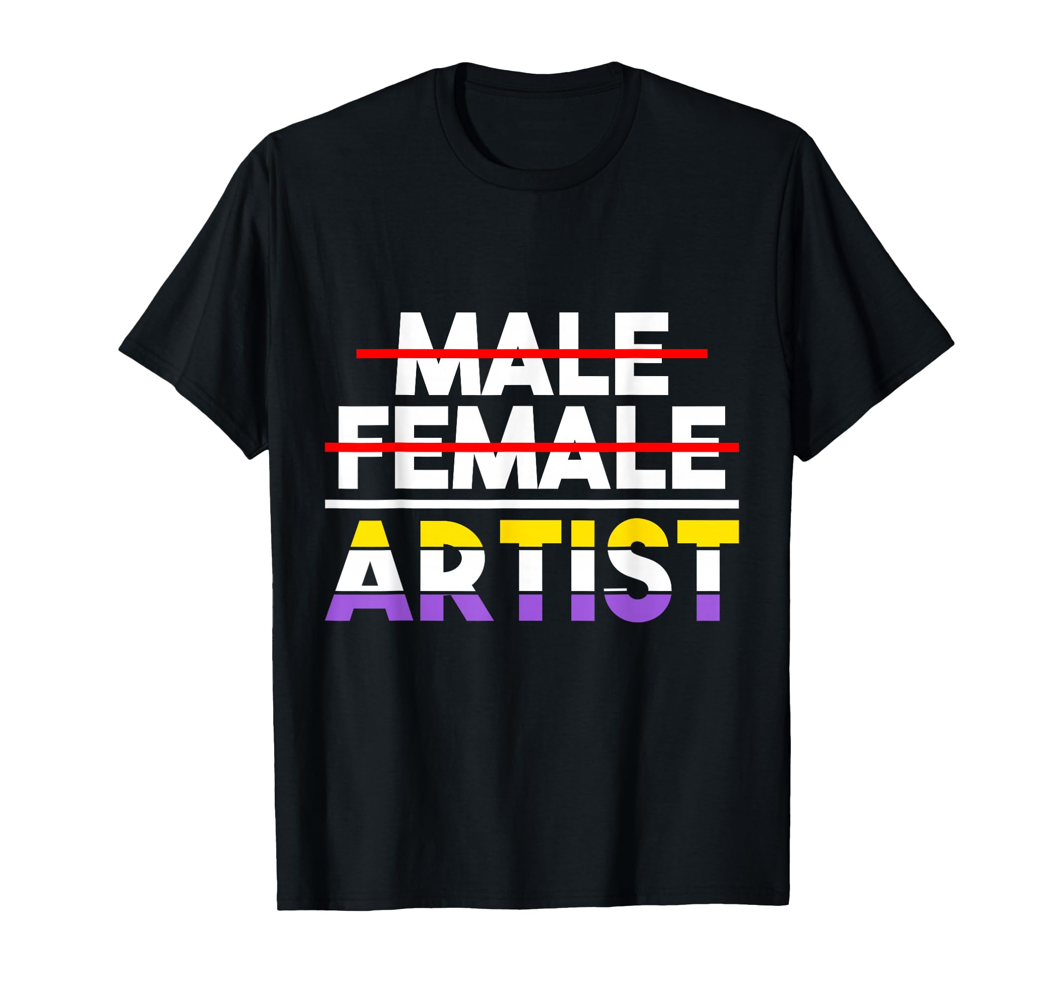 Non Gender Artist Non Binary T-Shirt
