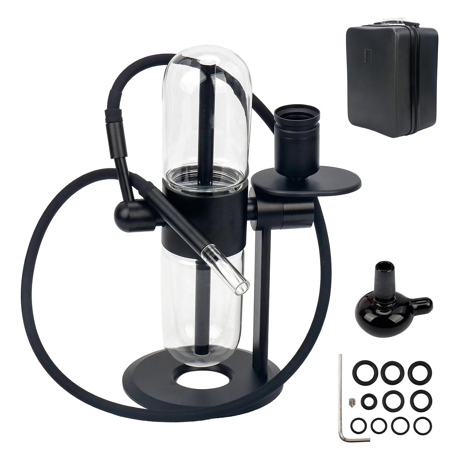 New Gravity Infuser, 15 Inch 360 Degree Water Rotation Design, Equipped with 14mm Male Joint