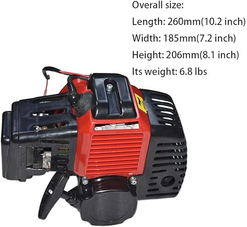 Miniatura 2 de Motor de dos tiempos 49 cc para mini motocicleta a gas, g-scooter, cuatriciclo, etc.
