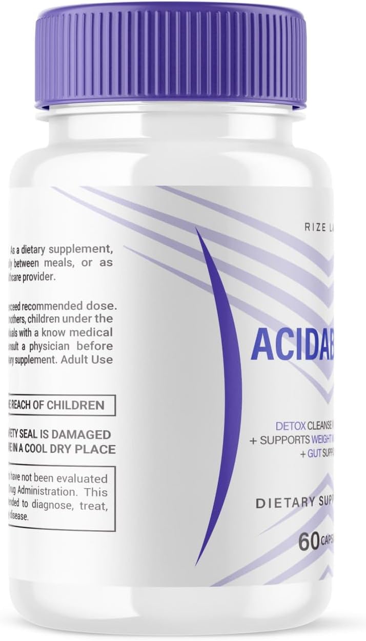 (2 Pack) Acidaburn Capsules, Acidaburn Advanced Pill for Healthy Weight Loss, Acidaburn Active Lifestyle for a Better Life, Acidaburn Maximum Strength Formula, Acidaburn Reviews (120 Capsules)