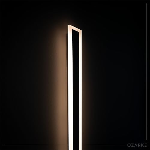 Miniatura 5 de Ozarke Inmensas luces de pared modernas para exteriores, lámpara LED lineal exterior para montaje en pared, luz de aplique con certificación UL para
