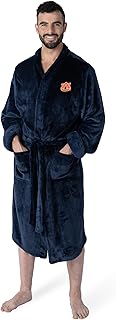 Northwest NCAA Adult Unisex Silk Touch Bathrobe, Officially Licensed Loungewear, Soft Plush Polyester