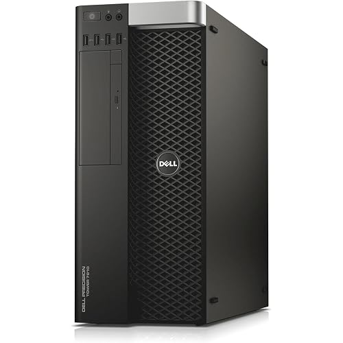 T7810 Precision Workstation/Server, 2X Intel Xeon E5-2690 v4 up to 3.5GHz (28 Cores & 56 Threads Total), Quadro K600 1GB Graphics Card, No HDD, No Operating System (Renewed) (64GB DDR4)