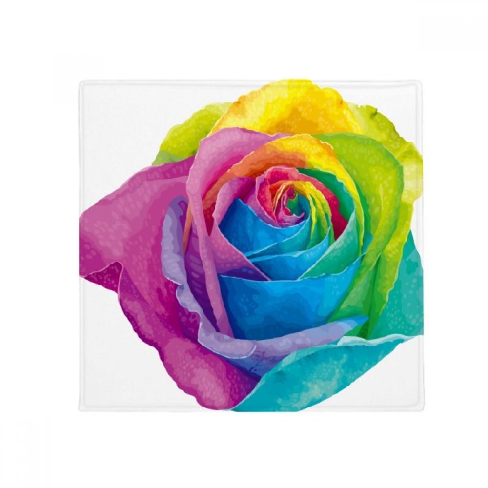 Tapis de sol LGBT anti-dérapant 50x50 multicolore pour salon cuisine et animaux