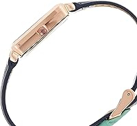 Vista 3 de Anne Klein AK3820 Reloj con correa de grano de cocodrilo acentuada con purpurina