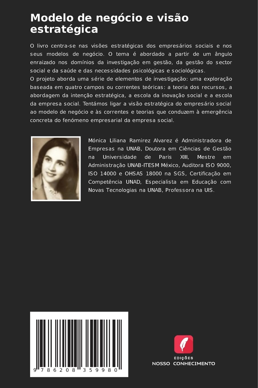 Modelo de negócio e visão estratégica: Ligação na relação estreita entre o BM e a conceção da visão estratégica do empresário social